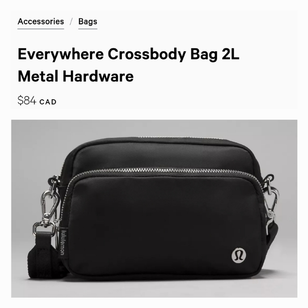 [ALTERED] Lululemon Everywhere Bag (please read and see pictures)